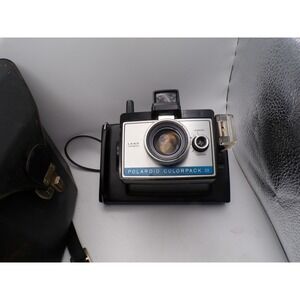Vintage Polaroid Colorpack III Land Camera with Case -‎ Collectible Tested Works